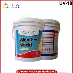 LSC 1102 WHITE U.V SHIELD EXTERIOR WALL PAINT