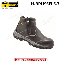 [H-BRUSSELS-7] HOUSE MID-CUT SAFETY SHOES MODEL BRUSSELS 7 (41#)