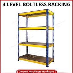 4 LEVEL BOLTLESS RACKING