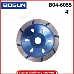 [B04-6055] BOSUN-6055 4&quot; DIAMOND CUP WHEEL F1