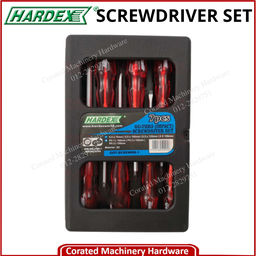 [H-7PCS] HARDEX 7 PCS GO-THRO IMPACT SCREWDRIVER SET