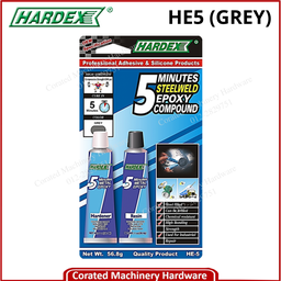 [HARDEX-HE5] HARDEX HE5 5 MINUTES GREY METALWELD EPOXY