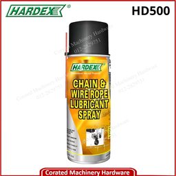 [HD500] HARDEX HD500 CHAIN &amp; WIRE ROPE LUBRICANT SPRAY 