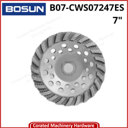 [B07-CWS07247ES] BOSUN 7&quot; DIAMOND CUP WHEEL CWS07247ES