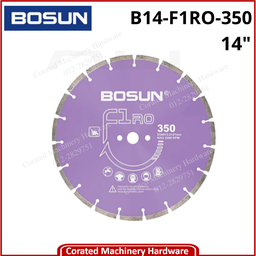 [B14-F1RO-350] BOSUN 14&quot; DIAMOND WHEEL F1RO-350