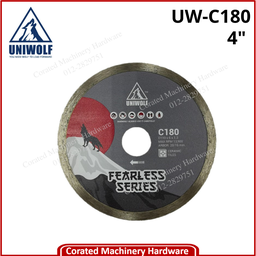 [UW-C180] UNIWOLF DIAMOND WHEEL 110MM C180