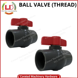 LD-828 PVC BALL VALVE (THREAD ROSCADA)