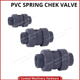 PVC SPRING CHECK VALVE