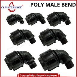 CLWATERWARE POLY MALE BEND