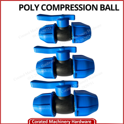 POLY COMPRESSION BALL VALVE