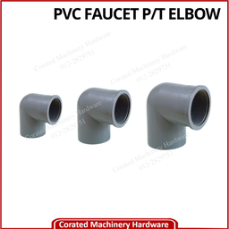 PVC FAUCET P/T ELBOW
