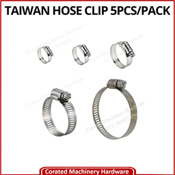 TAIWAN HOSE CLIP (5 PIECES/PACK)