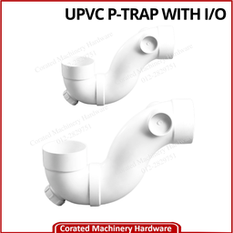 UPVC P-TRAP WITH I/O