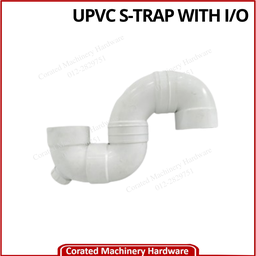 [USTIO/110] UPVC 4&quot; (110MM) S-TRAP WITH I/O
