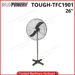 [TOUGH-TFC1901] TOUGH/EUROPOWER 26&quot; INDUSTRIAL STAND FAN