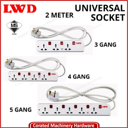 LWD 2 METER NEON UNIVERSAL SOCKET