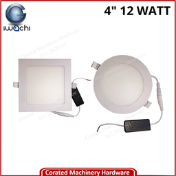 IWACHI 4&quot; 12 WATT LED SLIM PANEL LIGHT (6500K)