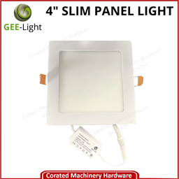 GEE-LIGHT 4&quot; 12 WATT SQUARE LED SLIM PANEL LIGHT