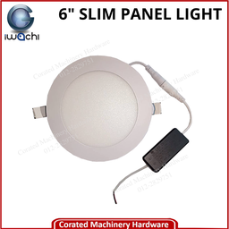 IWACHI 6&quot; 12 WATT LED SLIM PANEL LIGHT (ROUND)