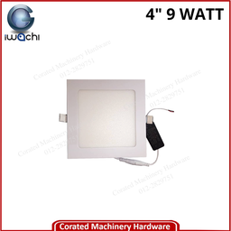 IWACHI 4&quot; 9 WATT SQ LED SLIM PANEL LIGHT