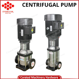 EVERGUSH VERTICAL MULTI-STAGE PUMP C/W MOTOR