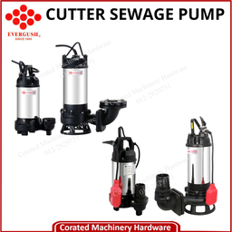 EVERGUSH CUTTER SEWAGE PUMP