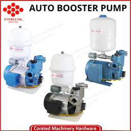 EVERGUSH AUTO BOOSTER PUMP C/W PRESSURE SWITCH