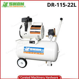 [SWAN-DR115-22L] SWAN DR-115-12L OIL LESS AIR COMPRESSOR C/W MOTOR