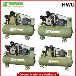 SWAN HWU HIGH PRESSURE AIR COMPRESSOR C/W MOTOR