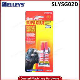 [SLYSG02D] SELLEYS SUPA GLUE (DOUBLE) 3ML X 2