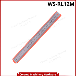 [WS-RL12M] 12&quot; METAL RULLER