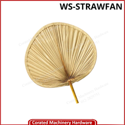 [WS-STRAWFAN] HANDMADE STRAW FAN