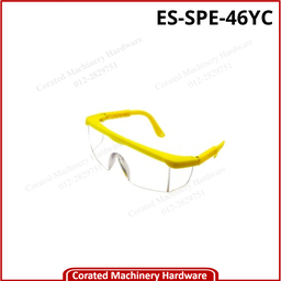[ES-SPE-46YC] ECOSAFE SPEC YELLOW FRAME/CLEAR LENS