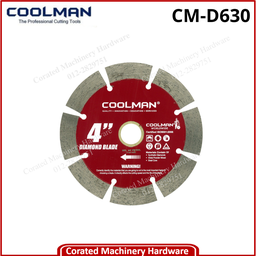 [CM-D630] COOLMAN-D630 4&quot; WALL CUTTING DISC