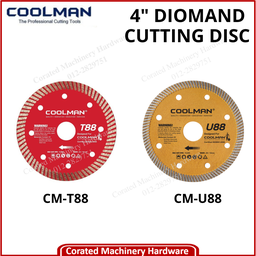 COOLMAN 4&quot;/110MM DIOMAND CUTTING DISC