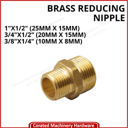 BRASS REDUCING NIPPLE