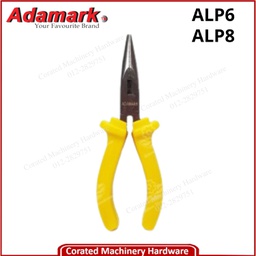 ADAMARK 6&quot; LONG NOSE PLIER W/YELLOW HANDLE