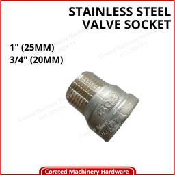 STAINLESS STEEL VALVE SOCKET