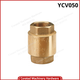 [YCV050] 2&quot; YORK (PN12) BRASS SPRING CHECK VALVE