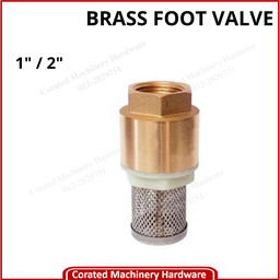 BRASS FOOT VALVE