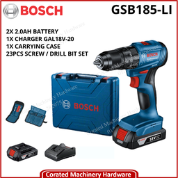 [06019K31L2-2.0AH] BOSCH GSB185-Li 18V CORDLESS IMPACT SCREWDRIVER